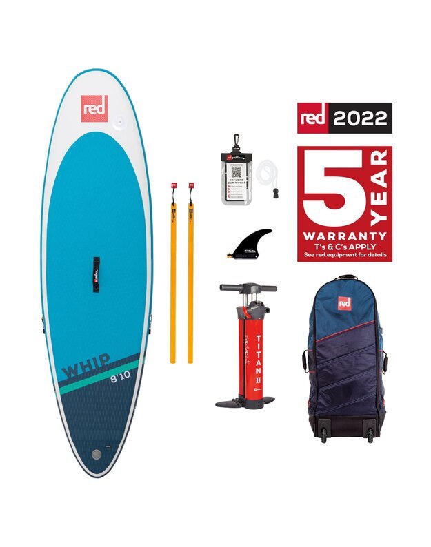 Red Paddle Co 8.10 WHIP MSL Package